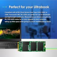 Transcend 32 GB SATA M.2 SSD 2260 harde schijf SATA 6 Gb/s Retail TS32GMTS600S - thumbnail