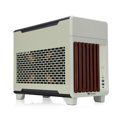 Thermaltake CA-11A-00SENN-WS Mini-tower PC-behuizing Groen (matcha)