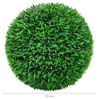 Kunstbuxusbollen 2 st 55 cm - thumbnail
