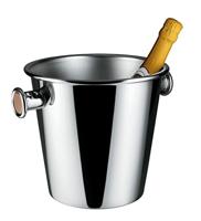 Alessi Ettore Sottsass Wijnkoeler RVS 23 cm - thumbnail