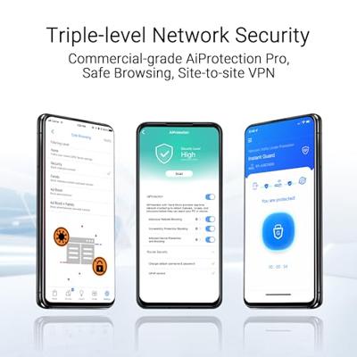 ASUS ZenWiFi BT10 Tri-band (2,4 GHz / 5 GHz / 6 GHz) Wi-Fi 7 (802.11be) Wit 3 Intern ASUS ZenWiFi BT10 Tri-band (2,4 GHz / 5 GHz / 6 GHz) Wi-Fi 7 (802.11be) Wit 3 Intern