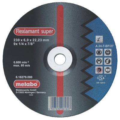 Metabo 616277000 Afbraamschijf gebogen Boordiameter 22.23 mm 10 stuk(s)