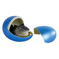 Destination Deep Ei met Groeiende Haai, 6cm - thumbnail