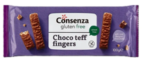 Consenza Gluten Free Choco Teff Fingers - thumbnail