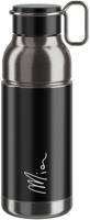 ELITE bidon "mia inox" bottle mia inox 650ml black/silver - thumbnail