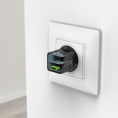Hama Fast Charger USB-C PD/Qualcomm® Super-Mini Charger 20 W Oplader Zwart - thumbnail