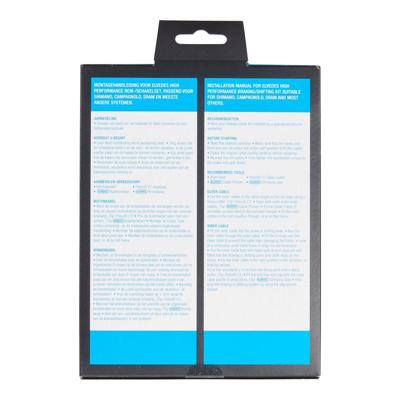 Elvedes Rem kabelkit atb / race compleet - zwart (in doosje)