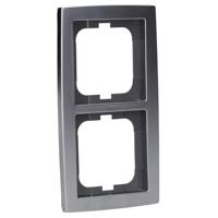 Busch-Jaeger 2CKA001754A4105 Frame Frame 2-voudig Chroom 1 stuk(s) - thumbnail