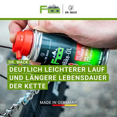 Dr. Wack f100 olie voor e-bikes chain oil dr.wack e-bike-oil 100ml