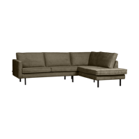 WOOOD Rodeo hoekbank rechts velvet Bonsai - thumbnail