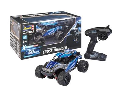 Revell Control 24831 X-Treme Cross Thunder 1:18 RC modelauto voor beginners Elektro Buggy 4WD Revell Control 24831 X-Treme Cross Thunder 1:18 RC modelauto voor beginners Elektro Buggy 4WD