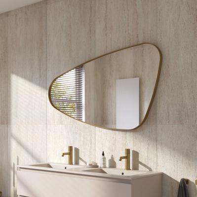 Ben Nature organische spiegel 120x70cm links mat goud