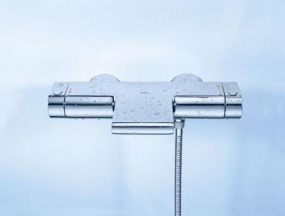 GROHE Grohtherm 2000 badkraan thermostatisch met koppelingen chroom 34174001