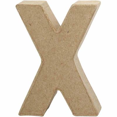 Creativ Company Letter papier-maché - x, 10cm Creativ Company Letter papier-maché - x, 10cm