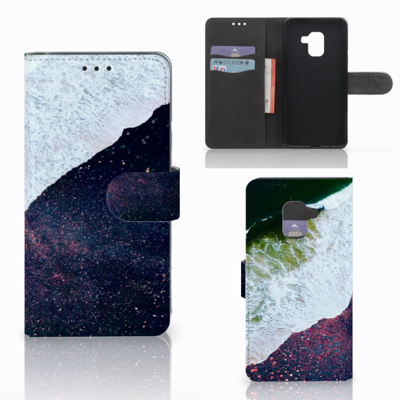 Samsung Galaxy A8 2018 Book Case Sea in Space Samsung Galaxy A8 2018 Book Case Sea in Space