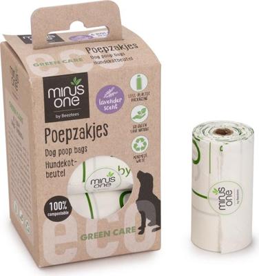 BZ MINUS ONE POEPZAKJES LAV 6X15 ST