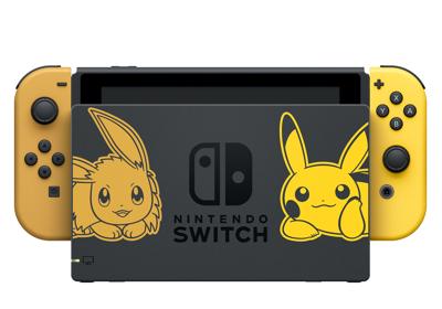 Nintendo Switch Pokemon Let's Go Pikachu Bundle (boxed)