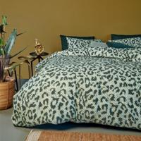 Beddinghouse Beddinghouse Leone Dekbedovertrek - Groen - thumbnail