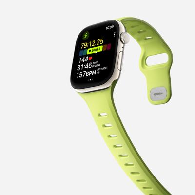 Nomad Tempo Band Apple Watch 38mm/ 40mm/ 41mm/ 42mm Limoengroen