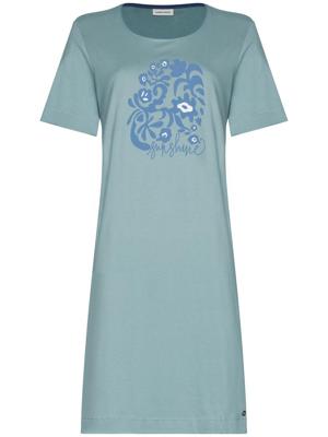 Pastunette dames nachthemd korte mouw - Sunshine -100% katoenen nachtjapon - Nachtmode dames