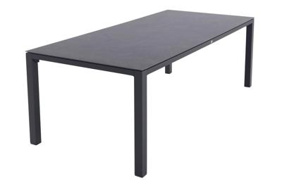 ProLoisirs Chaneo tuintafel - 220x100 cm. - Antraciet