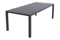 ProLoisirs Chaneo tuintafel - 220x100 cm. - Antraciet - thumbnail