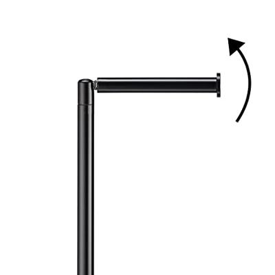 Sealskin Tube Toiletbutler met Toiletrolhouder, Reserverolhouder en Toiletborstel met Houder Vrijstaand Zwart Sealskin Tube Toiletbutler met Toiletrolhouder, Reserverolhouder en Toiletborstel met Houder Vrijstaand Zwart