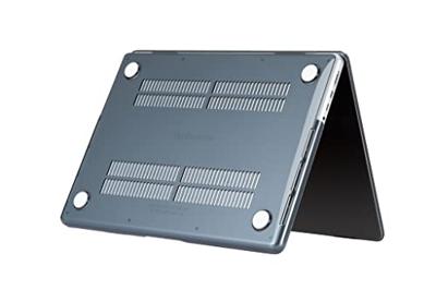 Lunso MacBook Pro 16 inch M1/M2 (2021-2023) cover hoes - case - Glanzend Zwart