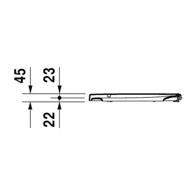 Duravit Toiletzitting verlengd wit