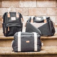 Luiertas - BEABA - SYDNEY - Donkergrijs - thumbnail