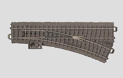 H0 Märklin C-rails (met ballastbed) 24612 Wissel, Rechts 188.3 mm 1 stuk(s)