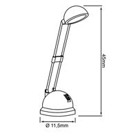 Brilliant Katrina G94816/04 LED-tafellamp LED 5.7 W Energielabel: F (A - G) Groen - thumbnail
