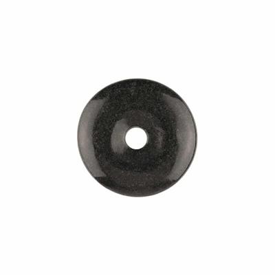 Ruben Robijn Donut 3 cm onyx (1 st)