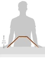 TRIXIE KOOIBRUG KONIJN SCHORSHOUT 63X15X18 CM 2 ST - thumbnail