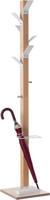 Kapstok Easycloth model A, uit hout, wit - thumbnail