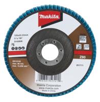 Makita Accessoires Lamellenschuurschijf 125mm Z80 - D-63806 D-63806 - thumbnail