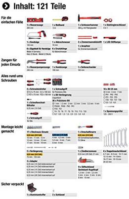 Meister Werktuigkoffer 121 Dlg W - wu8971460 Meister Werktuigkoffer 121 Dlg W - wu8971460