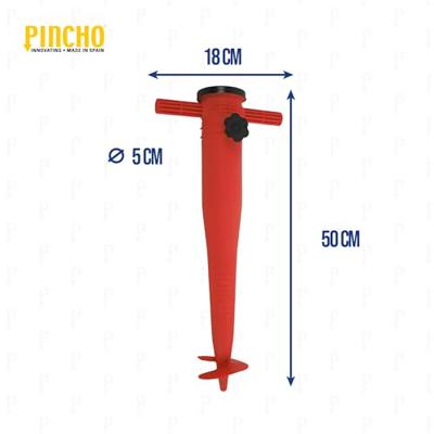 Parasolanker Rood (32 cm)