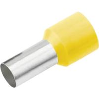 Cimco 187216 Adereindhulzen 1 mm² Deels geïsoleerd Geel 100 stuk(s) - thumbnail