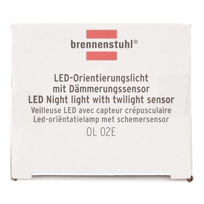 Brennenstuhl Nachtlampje met schemeringsschakelaar - 2 leds - thumbnail