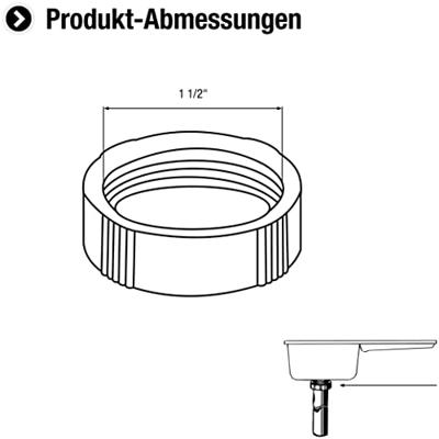 Cornat Moer Voor Kraaghuls 1 1/2 Kunststof - TEC356408R
