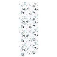 Doucherolgordijn 90x240 cm stofbreedte 86 cm - thumbnail