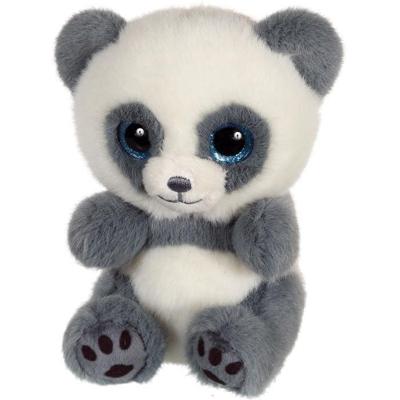 Pluche - GIPSY TOYS - Panda CUTYDOOS 13 CM - Grijs - PING