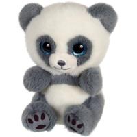 Pluche - GIPSY TOYS - Panda CUTYDOOS 13 CM - Grijs - PING - thumbnail