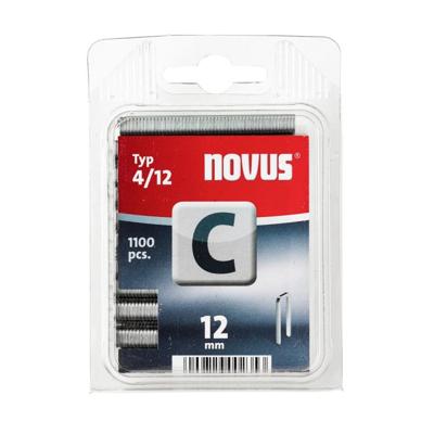 Novus Smalrug nieten C 4/12 | 1000 stuks - 042-0389 042-0800 Novus Smalrug nieten C 4/12 | 1000 stuks - 042-0389 042-0800