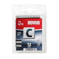 Novus Smalrug nieten C 4/12 | 1000 stuks - 042-0389 042-0800 - thumbnail