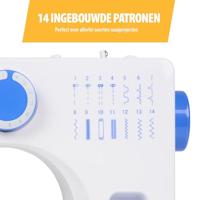 Tristar SM?6003 Naaimachine Wit/Blauw - thumbnail