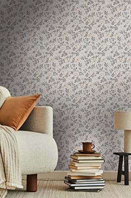 Architects Paper Art of Eden - Grijs - Floral - 390632