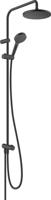 Hansgrohe Showerpipe Vernis Blend 200 1 Jet Reno EcoSmart Mat Zwart - thumbnail