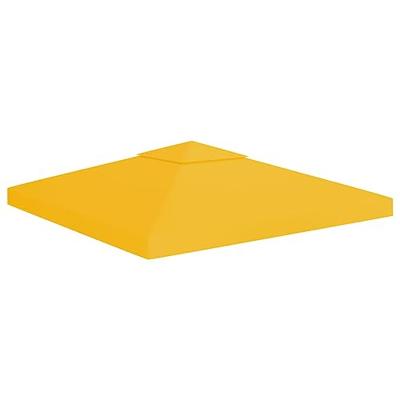 VidaXL Prieeldak 2-laags 310 g/m² 3x3 m geel VidaXL Prieeldak 2-laags 310 g/m² 3x3 m geel